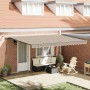 Toldo retráctil automático  con LED Beige 450x350 cm, Tela de repuesto para toldo  para marco de 4.5x3.5 m Beige | Foro24.es | Tu tienda online para hogar, jardín y más Foro24.es