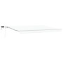 Toldo Retráctil Manual con LED Blanco 450x350 cm, Tela de repuesto para toldo  de 4,5x3,5 m Blanco | Foro24.es | Tu tienda online para hogar, jardín y más Foro24.es