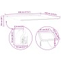 Toldo Retráctil Manual de  con LED Blanco 450x350 cm, Tela de Reemplazo para Toldo  4.5x3.5 m Blanco | Foro24.es | Tu tienda online para hogar, jardín y más Foro24.es