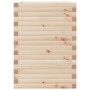 Jardinera de madera maciza de pino 50x50x68,5 cm en Macetas y jardineras | Comprar online en Foru.es