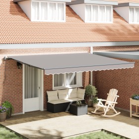 Comprar Toldo retráctil automático gris claro
