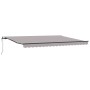 Toldo retráctil automático  gris claro 450x350 cm, Tela de reemplazo para toldo  4.5x3.5 m gris claro | Foro24.es | Tu tienda online para hogar, jardín y más Foro24.es