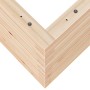 Jardinera de madera maciza de pino 50x50x68,5 cm en Macetas y jardineras | Comprar online en Foru.es