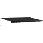 Toldo Retráctil Manual Antracita 500x300 cm | Foro24.es | Tu tienda online para hogar, jardín y más Foro24.es