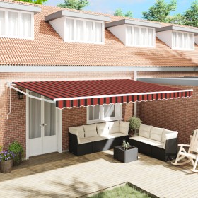 Comprar Toldo Retráctil Automático Naranja y