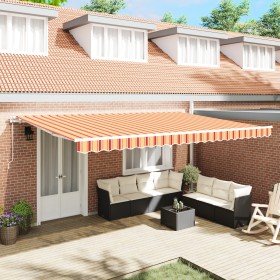 Comprar Toldo Retráctil Automático Amarillo y