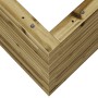 Jardinera madera de pino impregnada 50x50x68,5 cm en Macetas y jardineras | Comprar online en Foru.es
