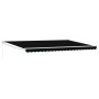 Toldo Retráctil Manual  Negro 500x300 cm, Tela de Reemplazo para Toldo  5x3 m Negro | Foro24.es | Tu tienda online para hogar, jardín y más Foro24.es