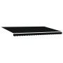 Toldo Retráctil Automático Negro 500x300 cm, Tela de reemplazo para toldo de 5x3 m Negro de , Toldos - Ref: Foro24-3331328, P...