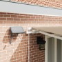 Toldo manual retráctil de  con LED beige 500x300 cm, Tela de reemplazo para toldo  de 5x3 m beige | Foro24.es | Tu tienda online para hogar, jardín y más Foro24.es
