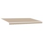 Toldo Retráctil Automático con LED Beige 500x300 cm,  Tela de Reemplazo para Toldo de 5x3 m Beige | Foro24.es | Tu tienda online para hogar, jardín y más Foro24.es