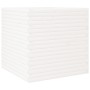 Jardinera de madera maciza de pino blanca 70x70x68,5 cm en Macetas y jardineras | Comprar online en Foru.es