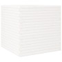 Jardinera de madera maciza de pino blanca 70x70x68,5 cm en Macetas y jardineras | Comprar online en Foru.es
