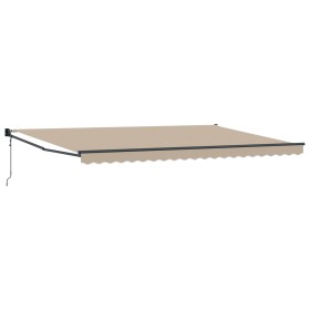 Comprar Toldo Retráctil Automático Beige 500x300