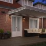 Toldo Retráctil Manual con LED Gris Claro 500x300 cm,  Tela de Reemplazo para Toldo de 5x3 m Marco Gris Claro | Foro24.es | Tu tienda online para hogar, jardín y más Foro24.es