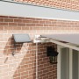 Toldo Retráctil Manual con LED Gris Claro 500x300 cm,  Tela de Reemplazo para Toldo de 5x3 m Marco Gris Claro | Foro24.es | Tu tienda online para hogar, jardín y más Foro24.es