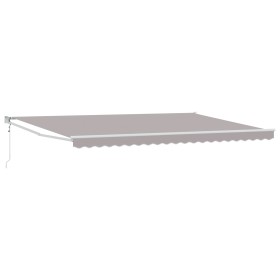 Comprar Toldo Retráctil Automático Gris 500x300