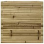 Jardinera de madera de pino impregnada 70x70x68,5 cm en Macetas y jardineras | Comprar online en Foru.es