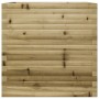 Jardinera de madera de pino impregnada 70x70x68,5 cm en Macetas y jardineras | Comprar online en Foru.es