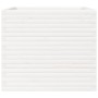 Jardinera madera maciza de pino blanco 80x80x68,5 cm en Macetas y jardineras | Comprar online en Foru.es