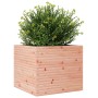 Jardinera madera maciza de abeto Douglas 80x80x68,5 cm en Macetas y jardineras | Comprar online en Foru.es