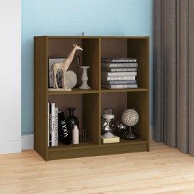 Aparador madera maciza de pino marrón miel 70x33x76 cm de vidaXL, Aparadores - Ref: Foro24-809951, Precio: 56,88 €, Descuento: %