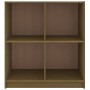 Aparador madera maciza de pino marrón miel 70x33x76 cm de vidaXL, Aparadores - Ref: Foro24-809951, Precio: 56,88 €, Descuento: %