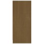 Aparador madera maciza de pino marrón miel 70x33x76 cm de vidaXL, Aparadores - Ref: Foro24-809951, Precio: 56,88 €, Descuento: %