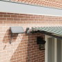 Toldo Manual Retráctil con LED Verde y Blanco 500x300 cm, Tela de Reemplazo para Toldo  para Estructura de 5x3 m Verde y Blanco | Foro24.es | Tu tienda online para hogar, jardín y más Foro24.es