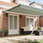 Toldo Manual Retráctil Verde y Blanco 500x300 cm , Tela de Reemplazo para Toldo  de 5x3 m Verde y Blanco | Foro24.es | Tu tienda online para hogar, jardín y más Foro24.es