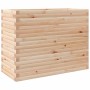Jardinera madera maciza de pino 90x40x68,5 cm en Macetas y jardineras | Comprar online en Foru.es