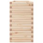 Jardinera madera maciza de pino 90x40x68,5 cm en Macetas y jardineras | Comprar online en Foru.es