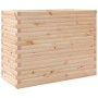 Jardinera madera maciza de pino 90x40x68,5 cm en Macetas y jardineras | Comprar online en Foru.es