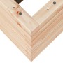 Jardinera madera maciza de pino 90x40x68,5 cm en Macetas y jardineras | Comprar online en Foru.es