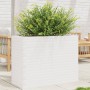 Jardinera madera maciza de pino blanco 90x40x68,5 cm en Macetas y jardineras | Comprar online en Foru.es