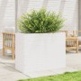 Jardinera madera maciza de pino blanco 90x40x68,5 cm en Macetas y jardineras | Comprar online en Foru.es