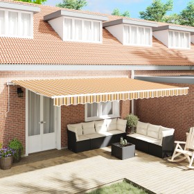 Comprar Toldo Retráctil Automático a Rayas