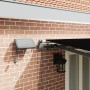 Toldo Manual Retráctil con LED Negro 500x350 cm,  Tela de Repuesto para Toldo de 5x3,5 m Marco Negro | Foro24.es | Tu tienda online para hogar, jardín y más Foro24.es