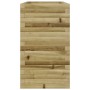Jardinera madera de pino impregnada 90x40x68,5 cm en Macetas y jardineras | Comprar online en Foru.es
