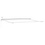 Toldo retráctil automático  con luz LED gris claro 500x350 cm, Tela de repuesto para toldo  para marco de 5x3.5 m gris claro | Foro24.es | Tu tienda online para hogar, jardín y más Foro24.es