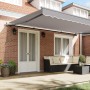 Toldo Manual Retráctil  Gris Claro 500x350 cm, Tela de Reemplazo para Toldo  para Estructura de 5x3.5 m Gris Claro | Foro24.es | Tu tienda online para hogar, jardín y más Foro24.es