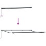Toldo Manual Retráctil  Gris Claro 500x350 cm, Tela de Reemplazo para Toldo  para Estructura de 5x3.5 m Gris Claro | Foro24.es | Tu tienda online para hogar, jardín y más Foro24.es