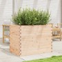 Jardinera madera maciza de pino 90x60x68,5 cm en Macetas y jardineras | Comprar online en Foru.es