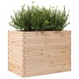 Jardinera madera maciza de pino 90x60x68,5 cm en Macetas y jardineras | Comprar online en Foru.es