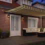 Toldo Retráctil Automático con LED Verde y Amarillo 500x350 cm,  Tela de Reemplazo para Toldo de 5x3.5 m Marco Verde y Amarillo | Foro24.es | Tu tienda online para hogar, jardín y más Foro24.es