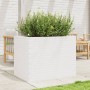 Jardinera madera maciza de pino blanco 90x60x68,5 cm en Macetas y jardineras | Comprar online en Foru.es