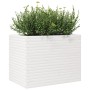 Jardinera madera maciza de pino blanco 90x60x68,5 cm en Macetas y jardineras | Comprar online en Foru.es