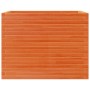 Jardinera madera maciza de pino marrón cera 90x60x68,5 cm en Macetas y jardineras | Comprar online en Foru.es