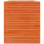 Jardinera madera maciza de pino marrón cera 90x60x68,5 cm en Macetas y jardineras | Comprar online en Foru.es