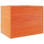 Jardinera madera maciza de pino marrón cera 90x60x68,5 cm en Macetas y jardineras | Comprar online en Foru.es